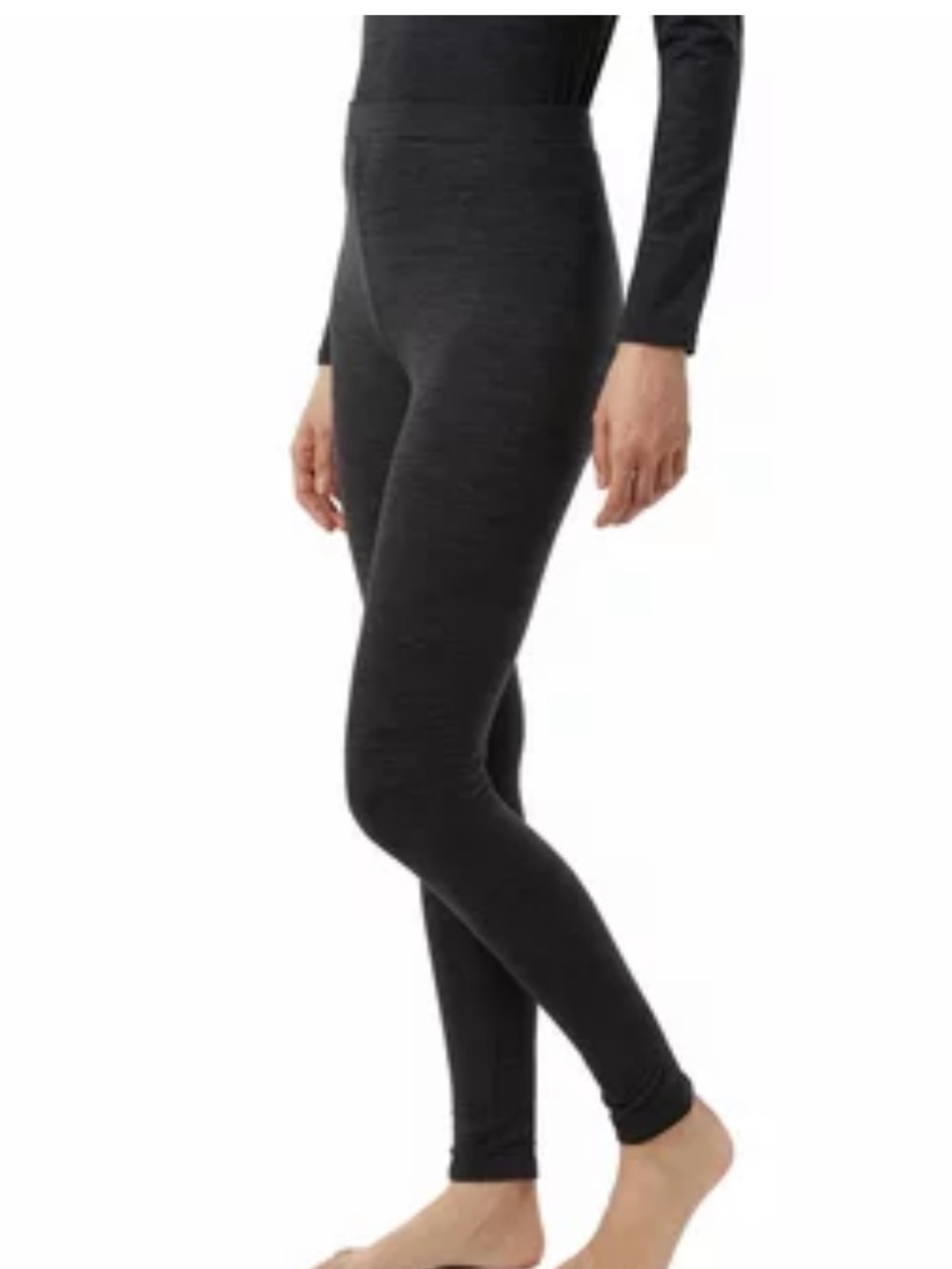 32 Degrees Heat  Base Layer Legging - Solid Black
